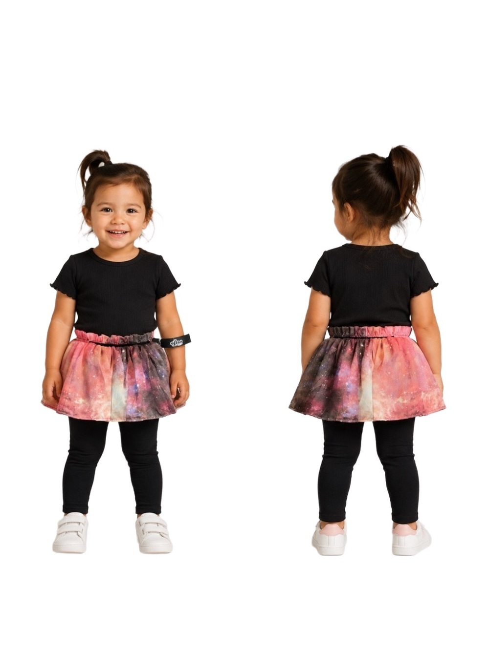 AFTON STREET LEGGINGS W/ ATTACHED TUTU - BLACK 18 MONTHS (NEW WITH TAGS) A12